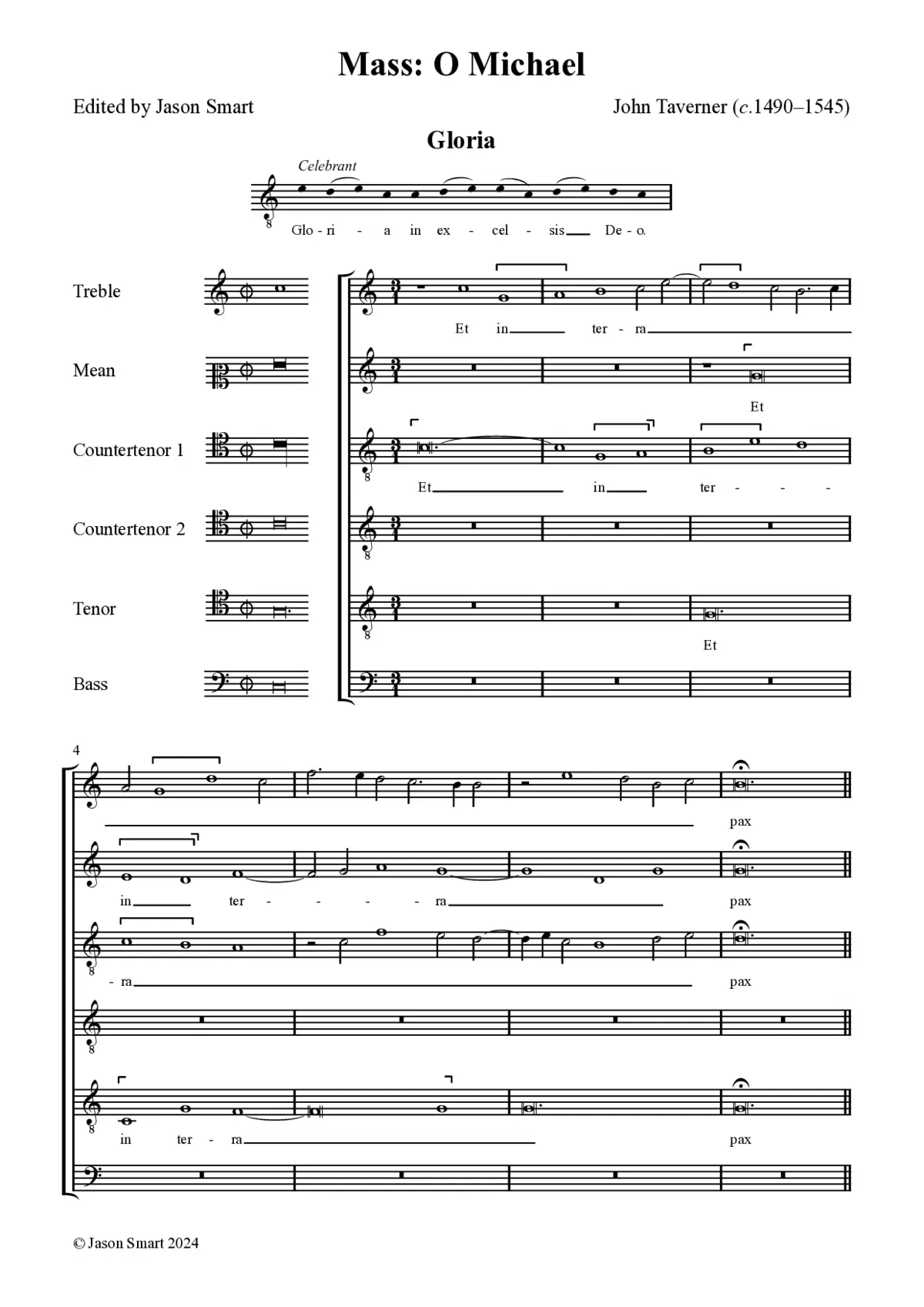 Mass 'O Michael' - Page 1
