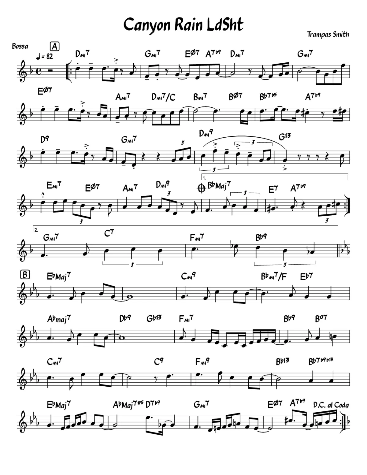 Canyon Rain LdSht.MSC3 - Page 1