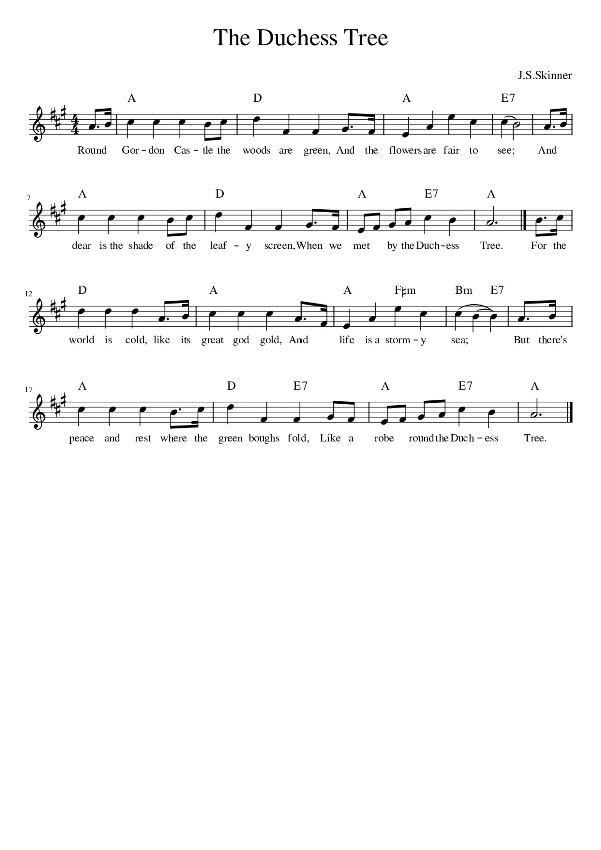 The Duchess Tree - Page 1