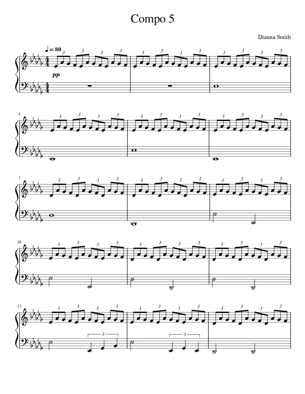 Original Compostion 5 - Page 1