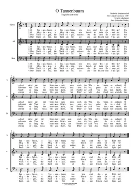 O Tannenbaum (secular)