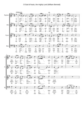 O God of hosts the mighty Lord