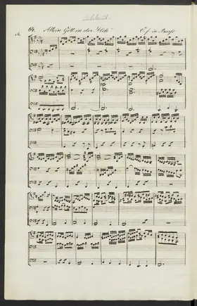 Allein Gott in der Höh sei Ehr