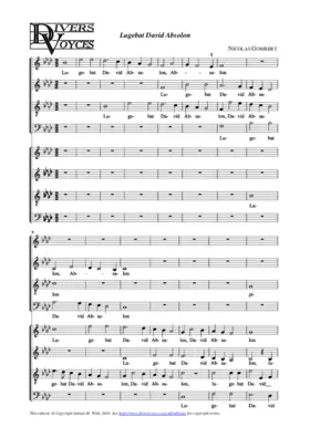 Lugebat David Absalon