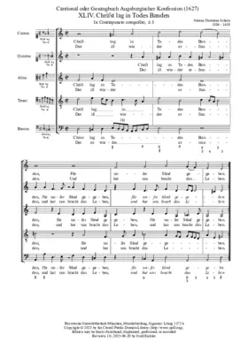 Christ lag in Todesbanden, à 5