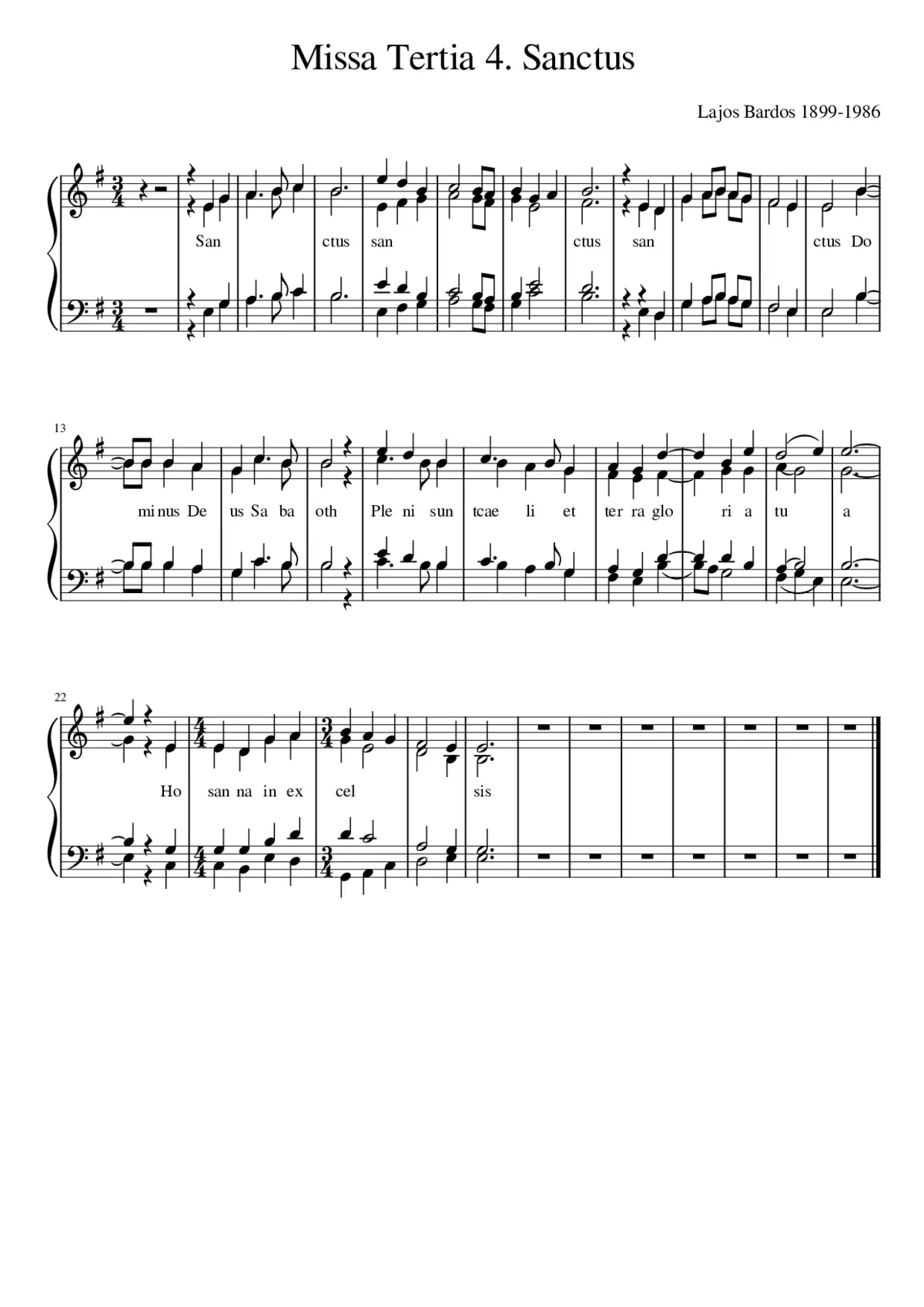 Missa Tertia - Page 1