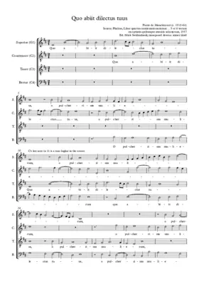 Quo abiit dilectus tuus