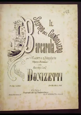 Il sospiro del gondoliero