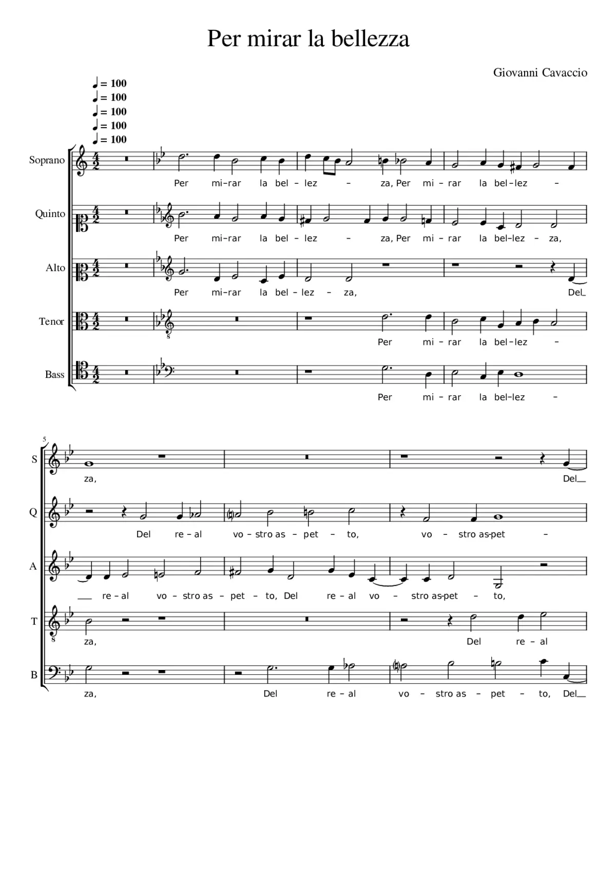 Per mirar la bellezza - Page 1