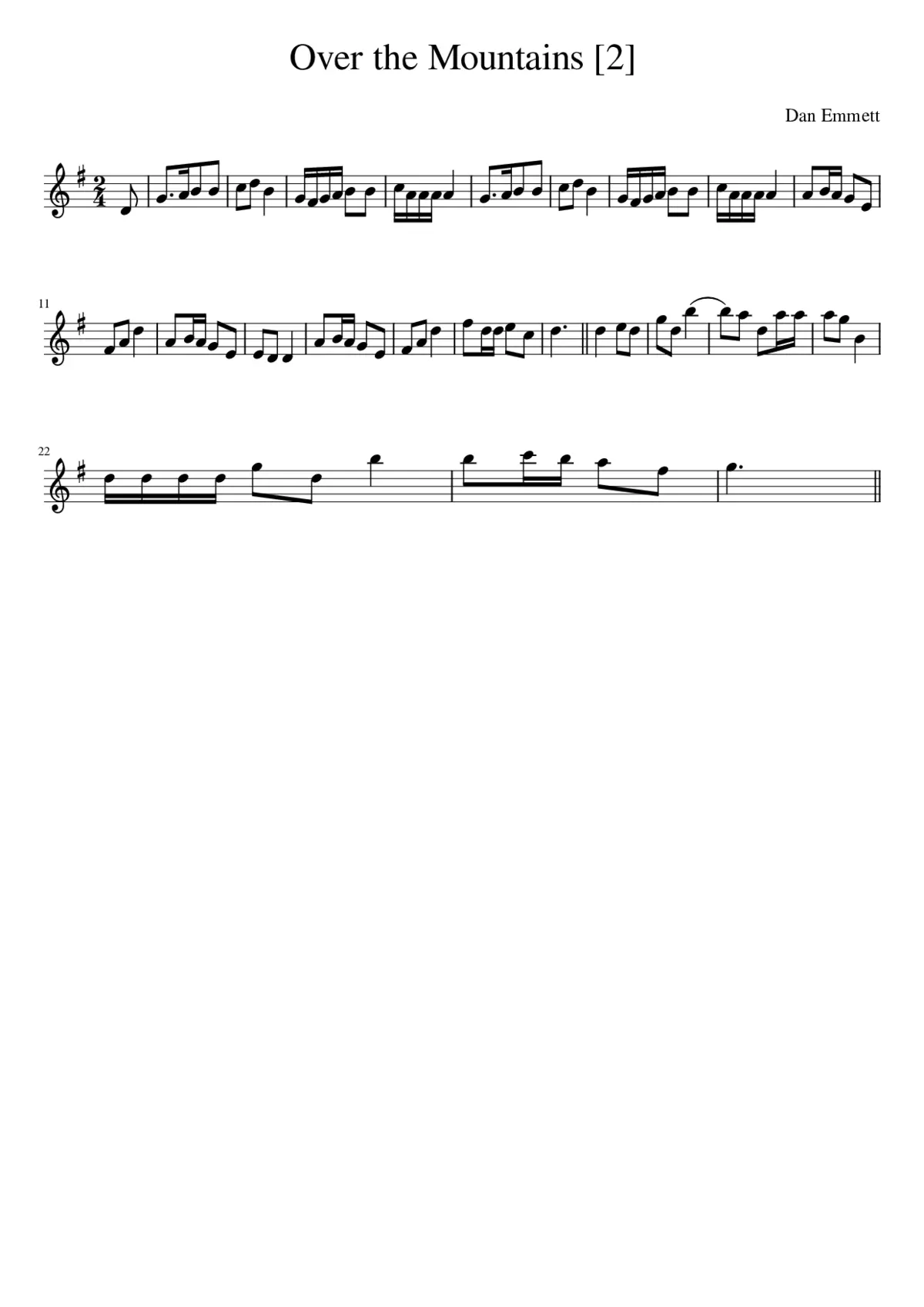 Over the Mountains - Page 1