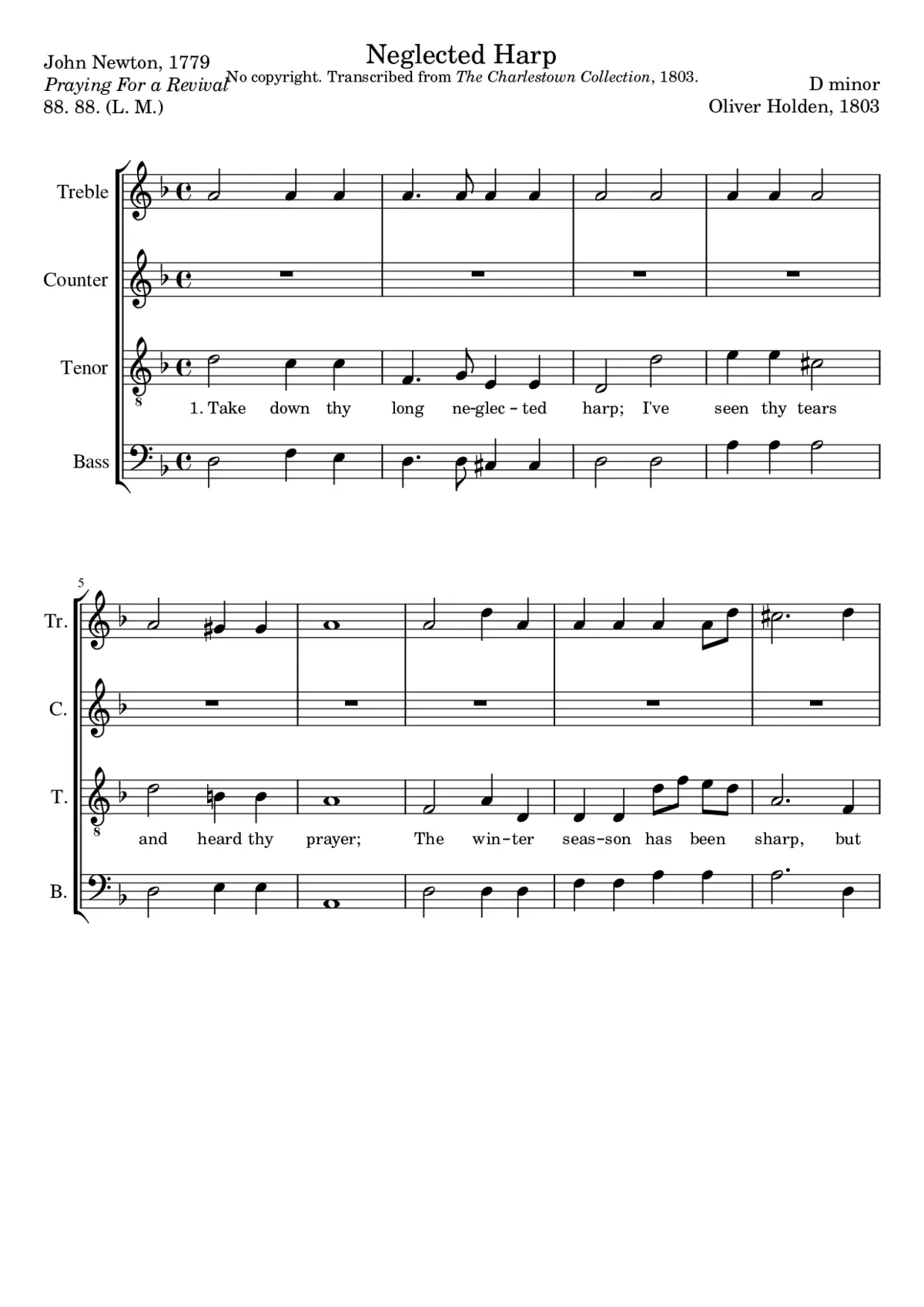 Neglected Harp - Page 1