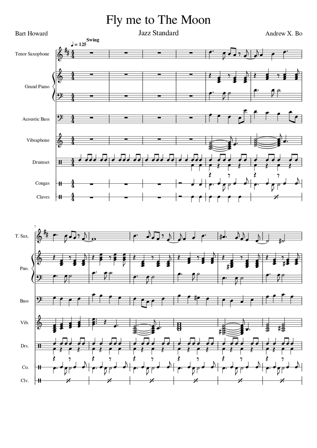 fly me to the moon - Page 1