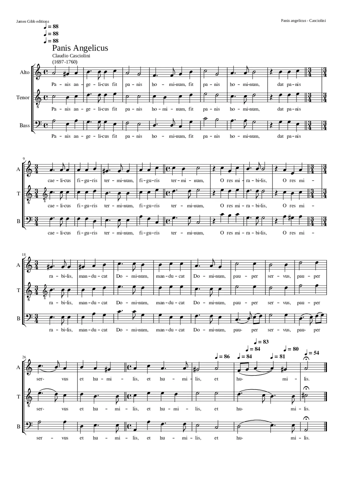 Panis Angelicus - Page 1