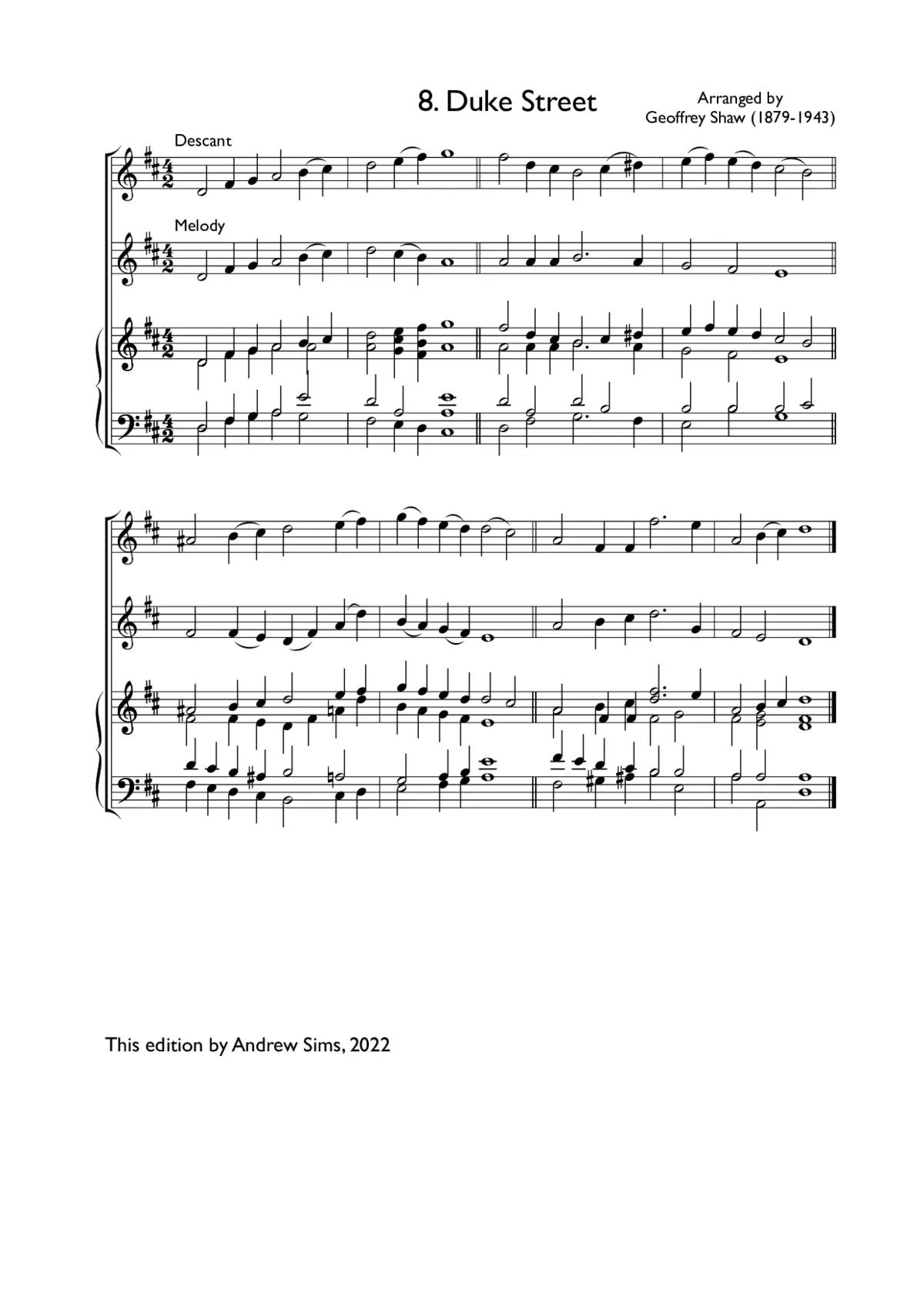 Duke Street - Page 1