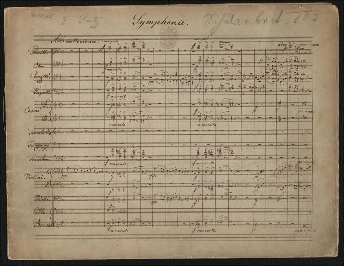 Symphony in F minor - Page 1