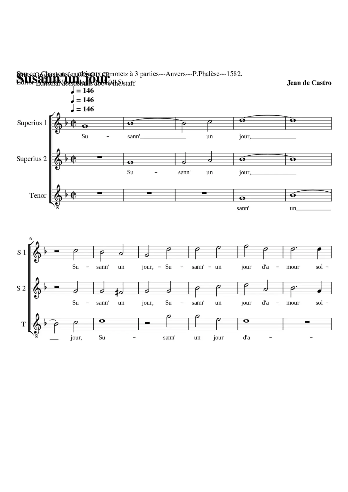 Susann' un jour - Page 1