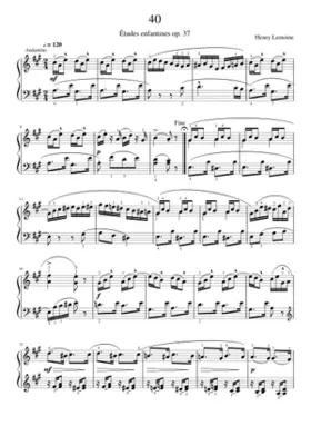 Études enfantines Op.37