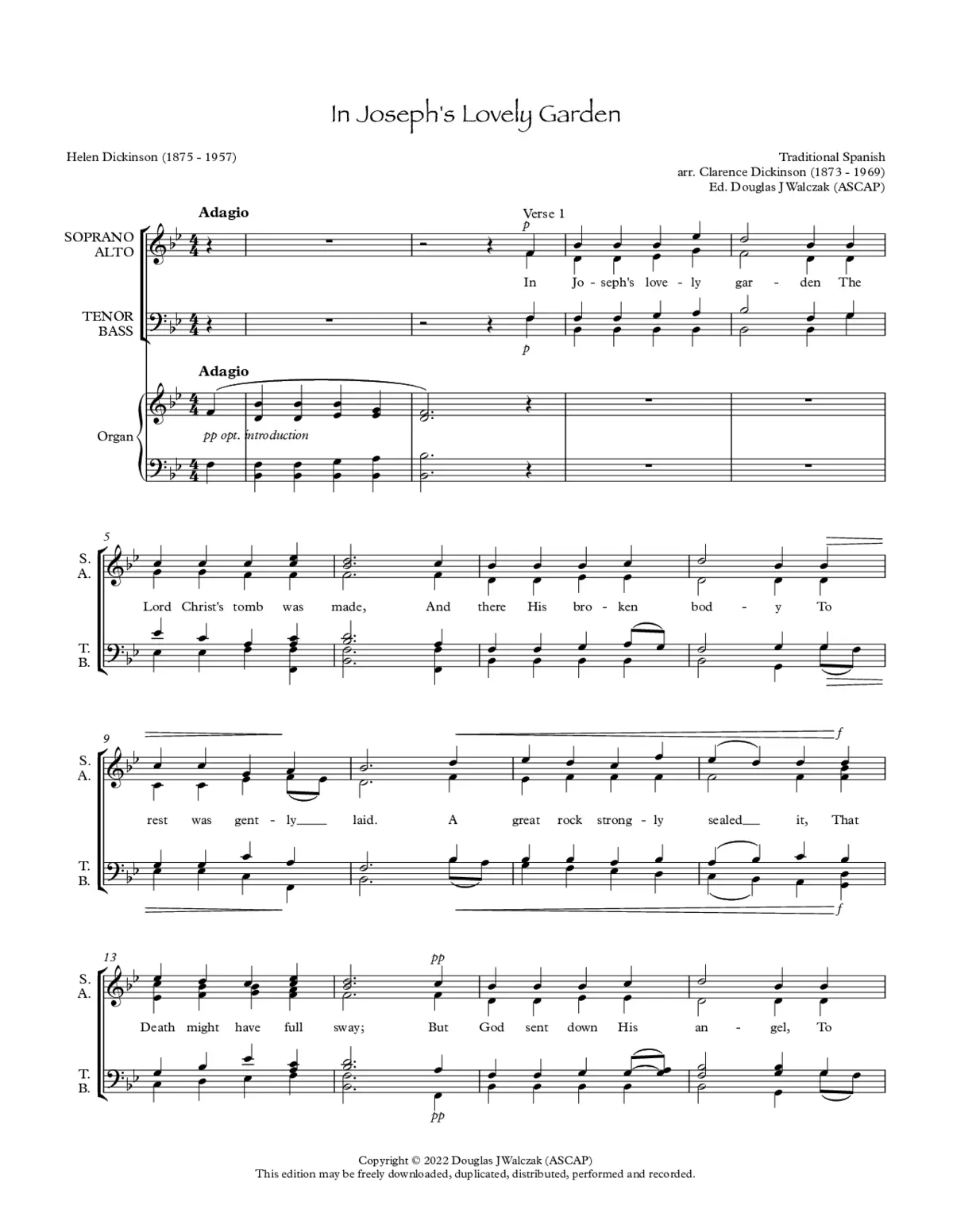 In Joseph's lovely garden - Page 1