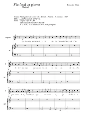 S'io fossi un giorno