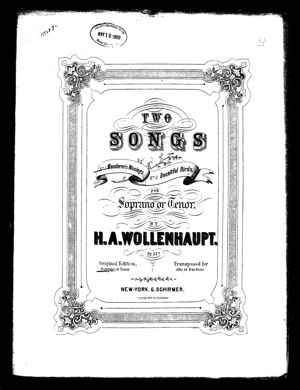 2 Songs - Page 1