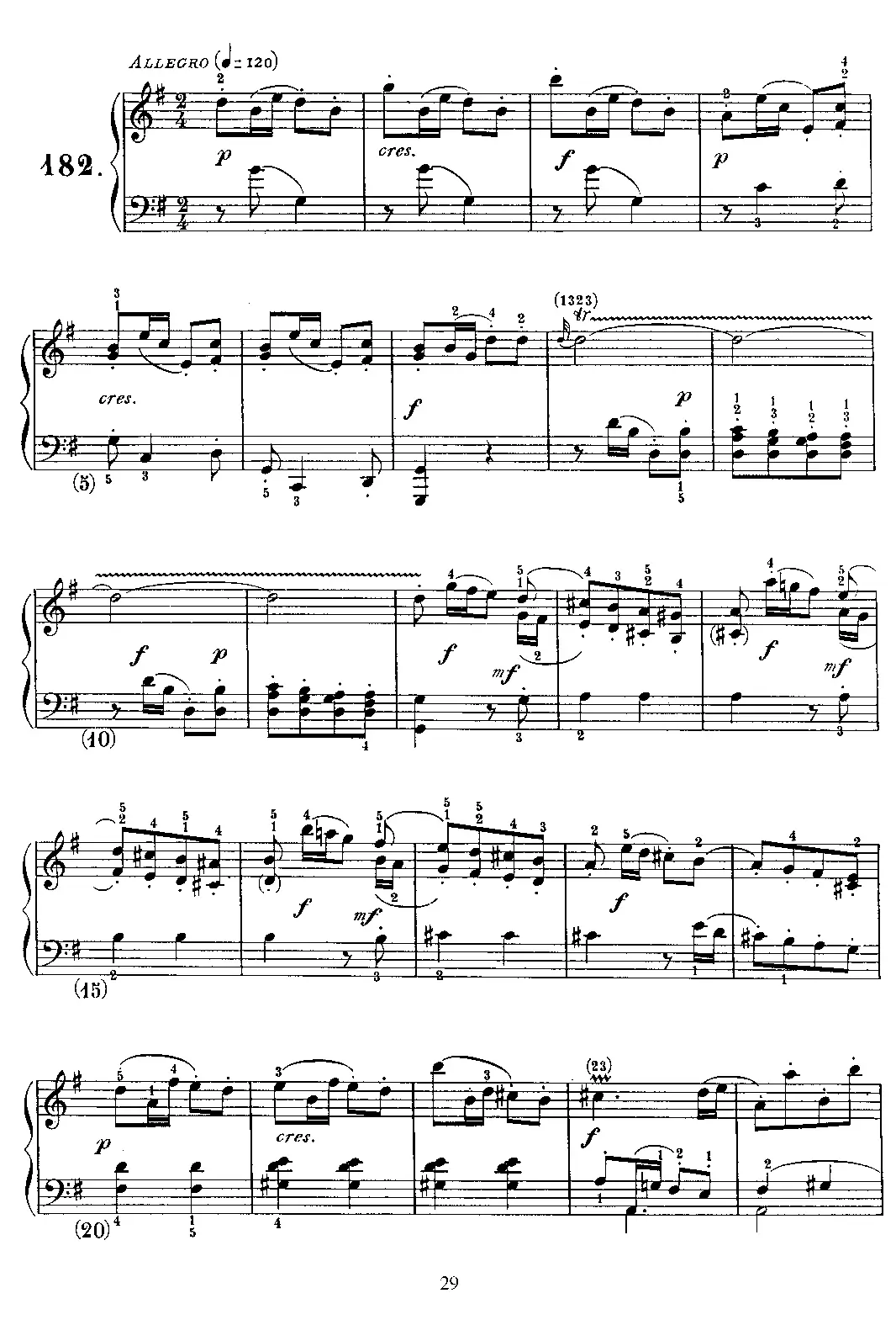 Keyboard Sonata in G major - Page 1