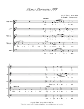 Litaniae Lauretanae III