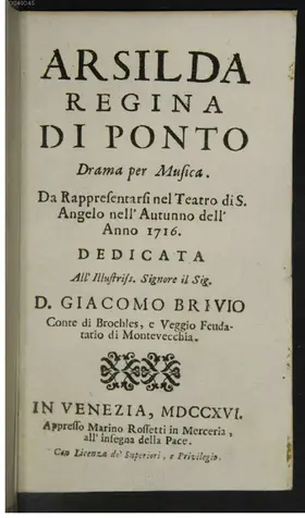 Arsilda, regina di Ponto