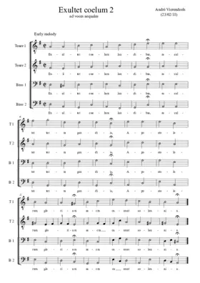 Exultet coelum II