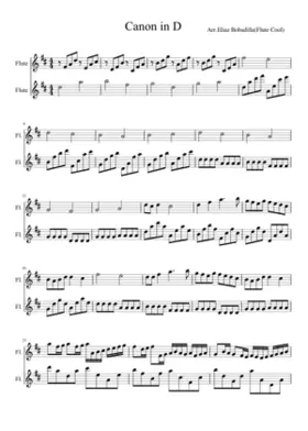 Canon and Gigue in D major P.37
