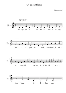 Ut queant laxis