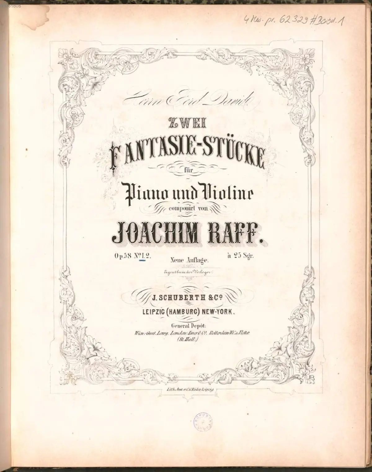 2 Fantasiestücke - Page 1
