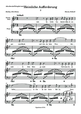 Heimliche Aufforderung