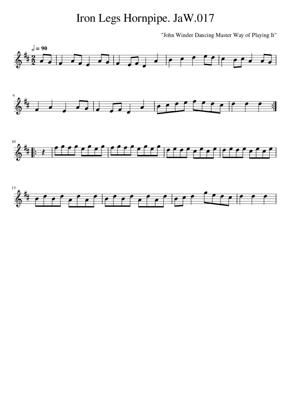 Iron Legs - Page 1