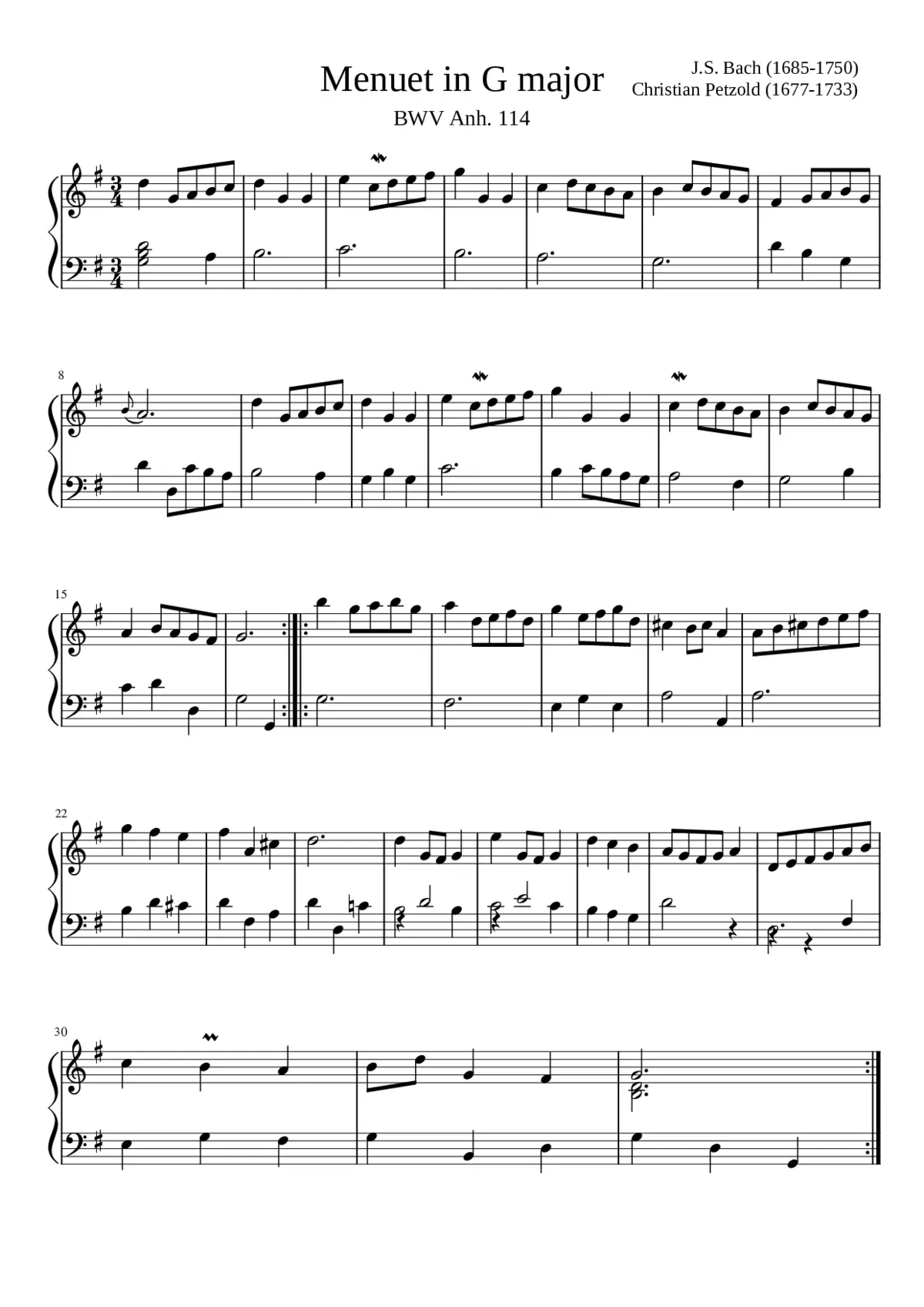 Ach lieben Christen seid getrost BWV 114 - Page 1