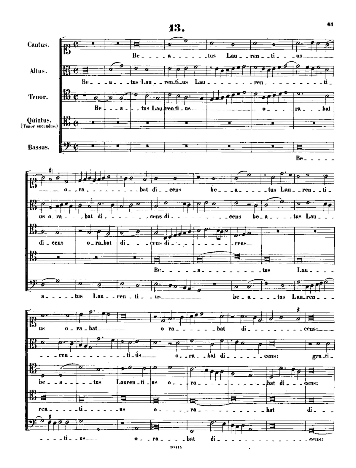 Beatus Laurentius - Page 1