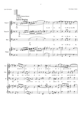 Salve Regina (a 3 in d minor)