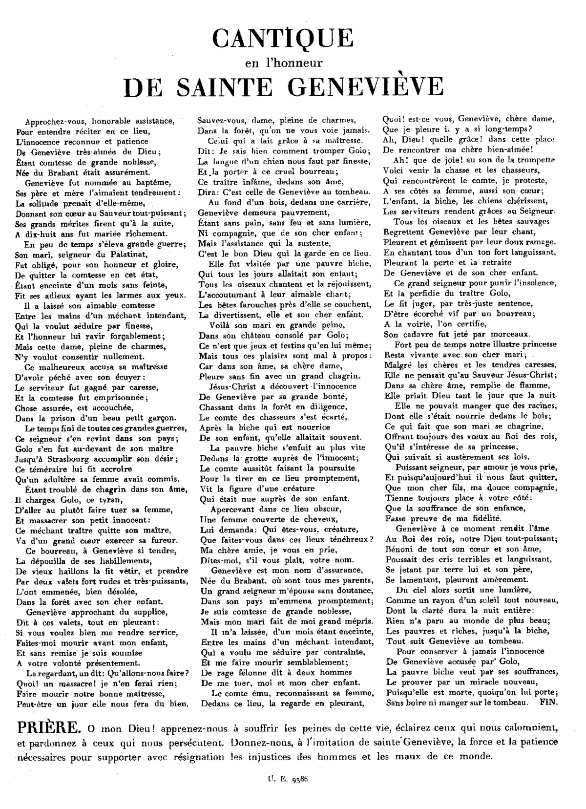 Geneviève de Brabant - Page 1
