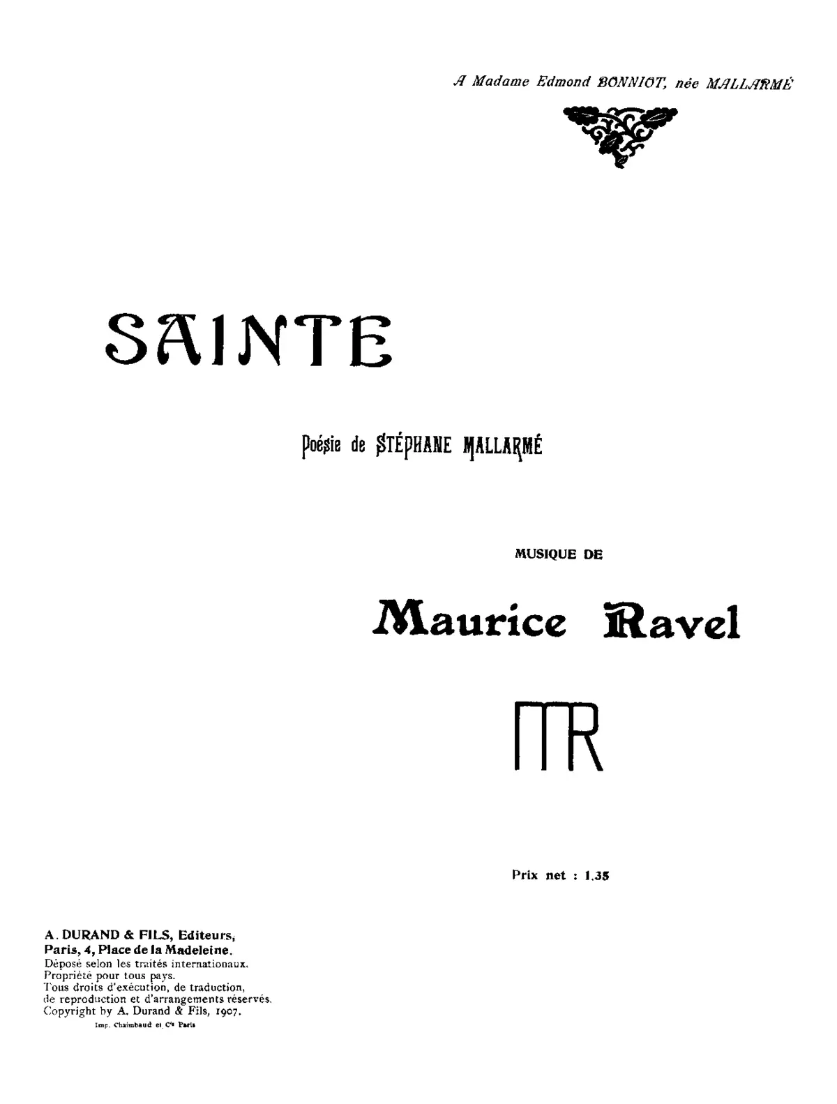 Sainte - Page 1