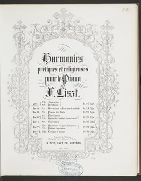 Harmonies poétiques et religieuses