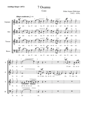 Osanna (No. 7 from 'Andliga sånger')