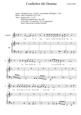 Confitebor tibi Domine