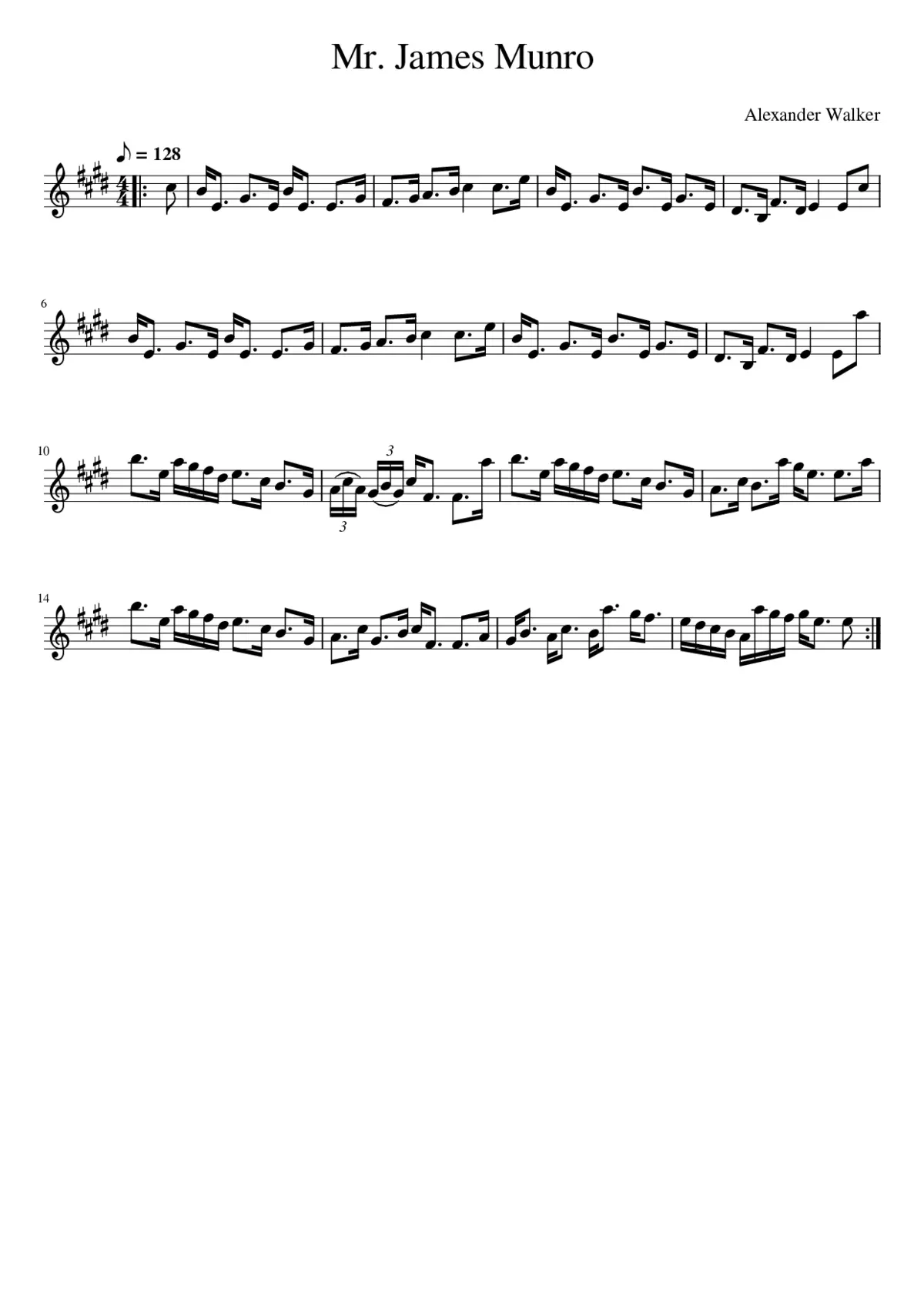 Mr. James Munro - Page 1