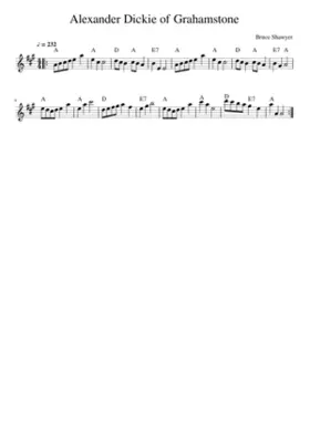 Alexander Dickie of Grahamstone