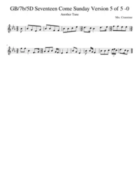 I'm 17 come Sunday (I'm Seventeen Come Sunday)