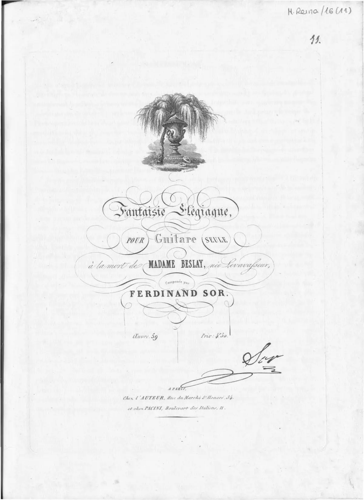 Fantaisie élégiaque - Page 1