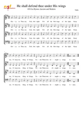 He shall defend thee under His wings