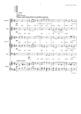 Thou wilt keep him in perfect peace