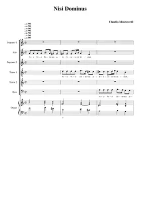 Nisi Dominus (a 6 vv)