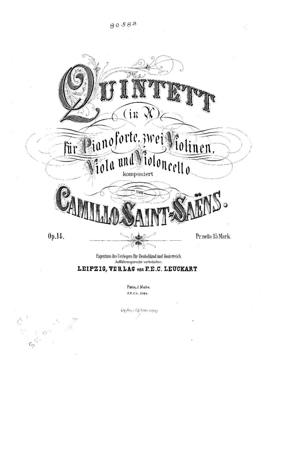 Piano Quintet - Page 1