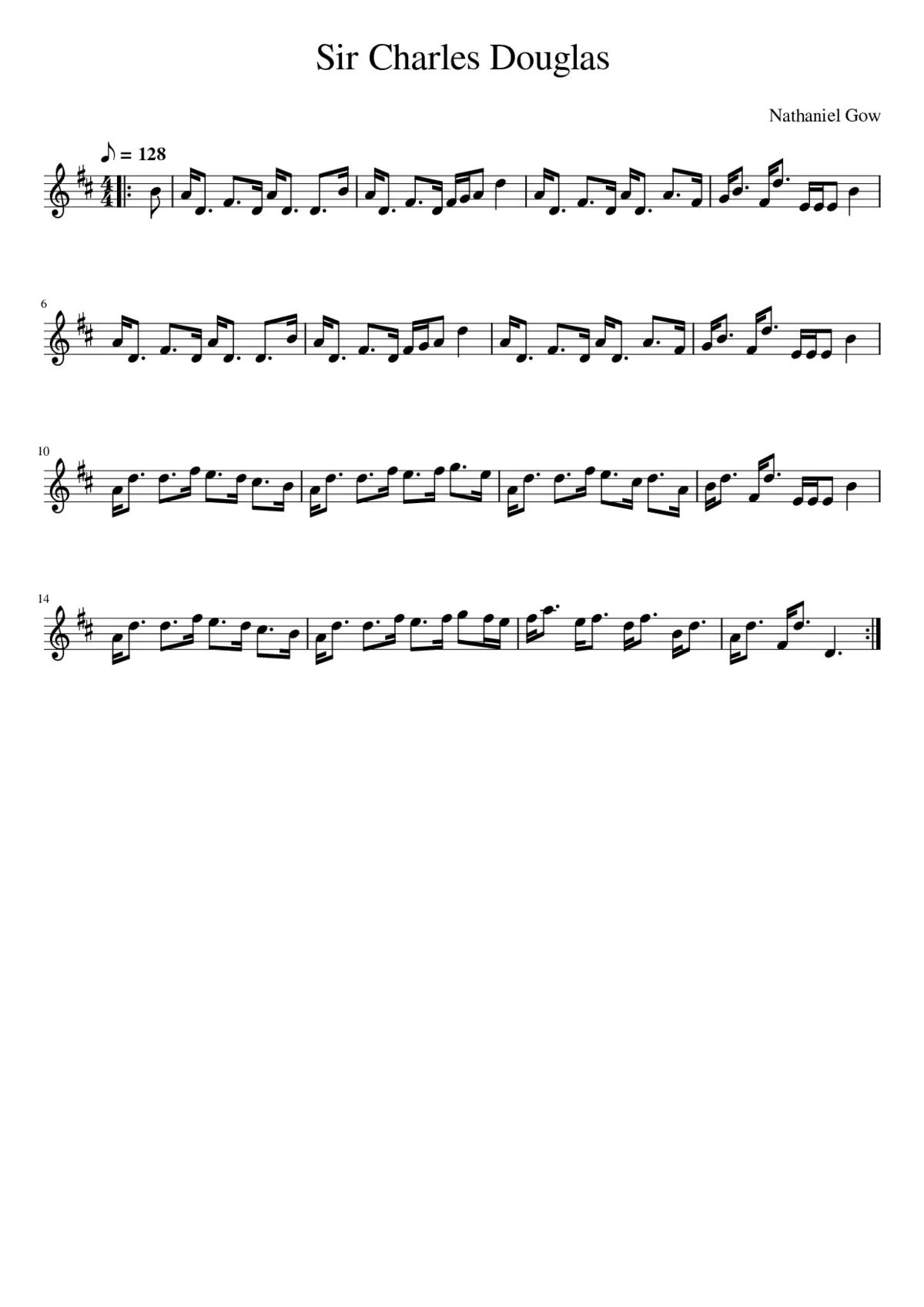 Sir Charles Douglas - Page 1